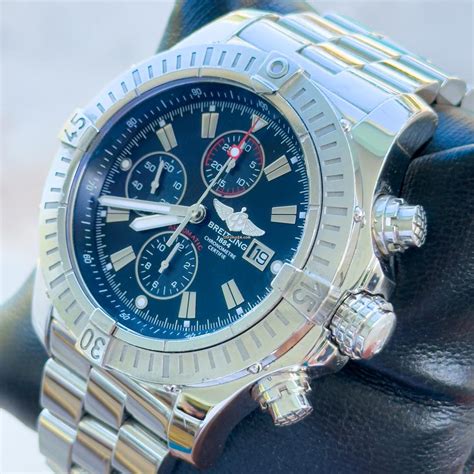 breitling super avenger 48mm a13370|breitling a13370 for sale.